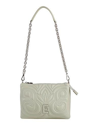 ERMANNO FIRENZE Borsa a spalla Verde salvia 100% Poliuretano