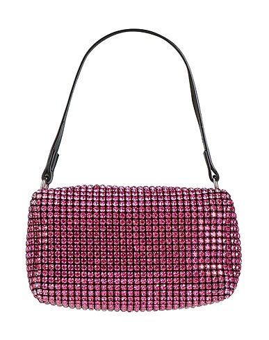 PATRIZIA PEPE Handbag Fuchsia 90% Glass, 10% Polyurethane