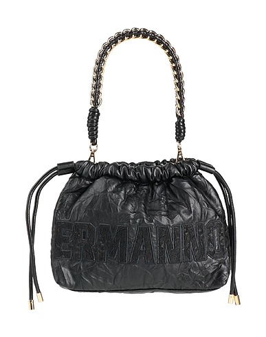ERMANNO FIRENZE Shoulder bag Black 100% Polyurethane