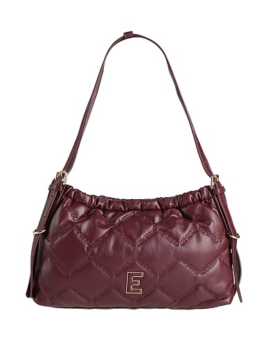 ERMANNO FIRENZE Shoulder bag Plum 100% Polyurethane