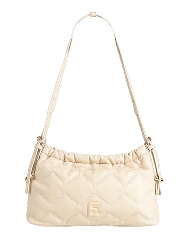 ERMANNO FIRENZE ショルダーバッグ アイボリー ポリウレタン 100%