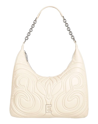 ERMANNO FIRENZE Shoulder bag Cream 100% Polyurethane
