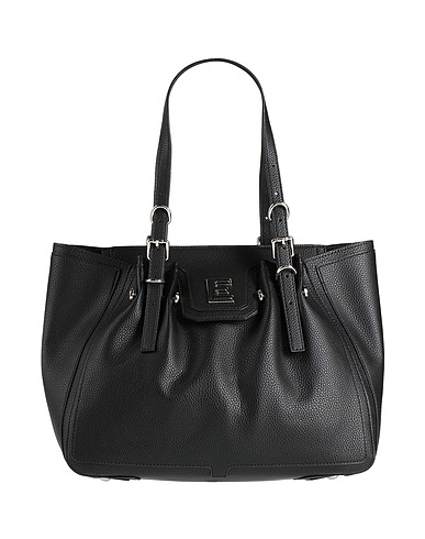 ERMANNO FIRENZE Handbag Black Textile fibres