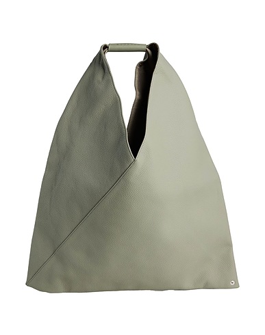 MM6 MAISON MARGIELA Τσάντα χειρός Ανοιχτό γκρι 100% Δέρμα βοοειδών
