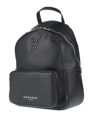 ERMANNO FIRENZE Rucksacks Black 100% Polyurethane