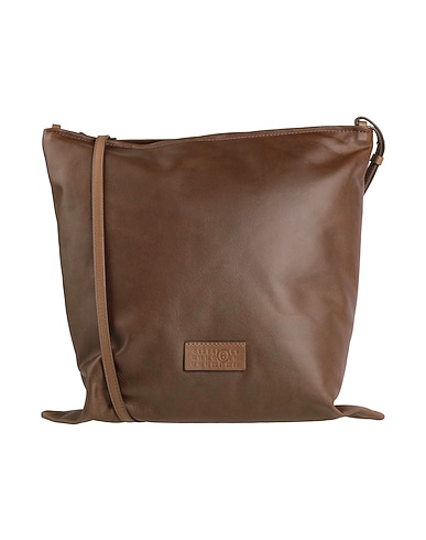 MM6 MAISON MARGIELA Borsa a tracolla Marrone 100% Pelle di bovino