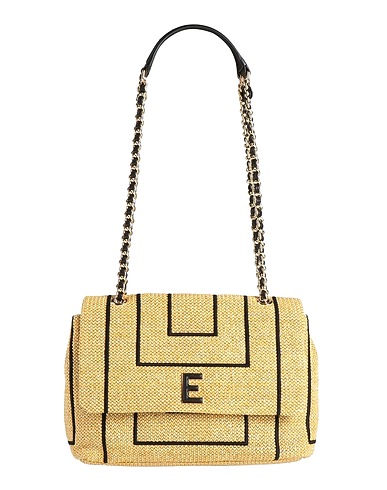 ERMANNO FIRENZE Shoulder bag Sand 80% Polyester, 20% Polyurethane