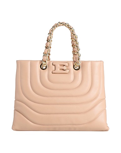 ERMANNO FIRENZE Handbag Beige 100% Polyurethane