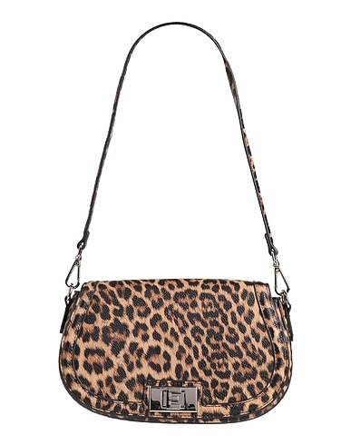 ERMANNO FIRENZE Shoulder bag Brown 100% Polyurethane