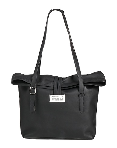 MAISON MARGIELA Сумка на плечо Чёрный 100% Овечья/козья кожа, Воловья кожа