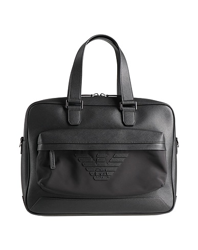 EMPORIO ARMANI Handbag Black 100% Polyurethane