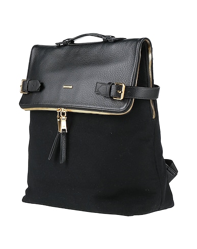 EMPORIO ARMANI Backpacks 60% Wool, 30% Polyester, 10% Viscose, Cow leather