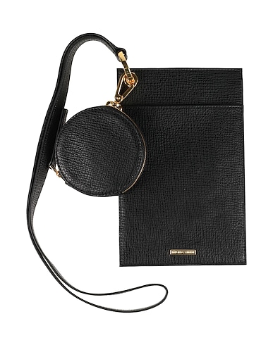 EMPORIO ARMANI Document holder Black Textile fibres