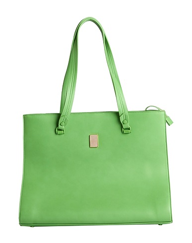 LIU •JO Borsa a mano Verde chiaro 100% Poliestere, Resina poliuretanica
