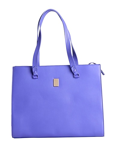 LIU •JO Handbag Purple 100% Polyester, Polyurethane resin