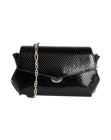EMPORIO ARMANI Handbag Black 100% Cow leather, Polyurethane