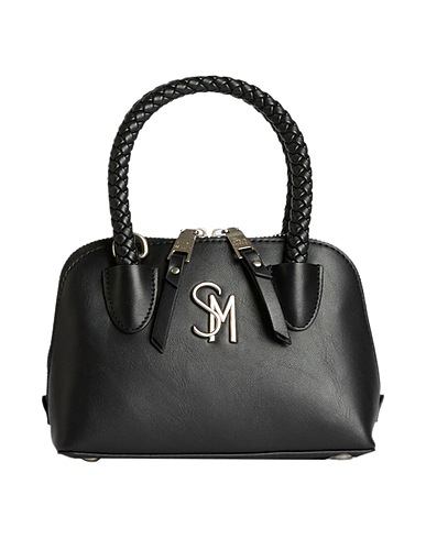 STEVE MADDEN ハンドバッグ ブラック ポリウレタン 100%