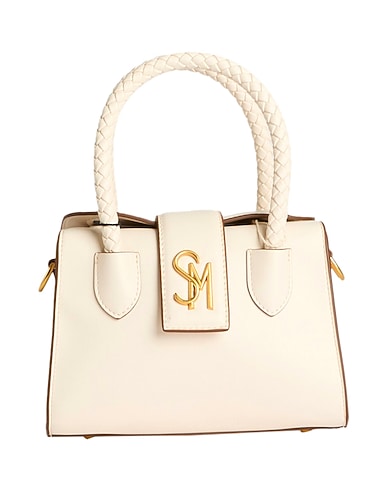 STEVE MADDEN Borsa a mano Avorio 100% Poliuretano