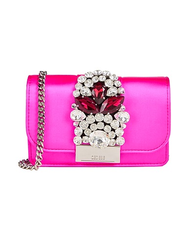 GEDEBE Across-body bag Fuchsia Silk