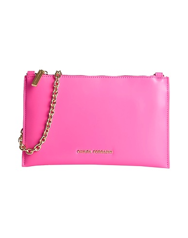 CHIARA FERRAGNI Across-body bag Fuchsia Polyester, Polyurethane resin