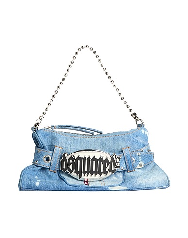 DSQUARED2 Handbag Blue 100% Cotton