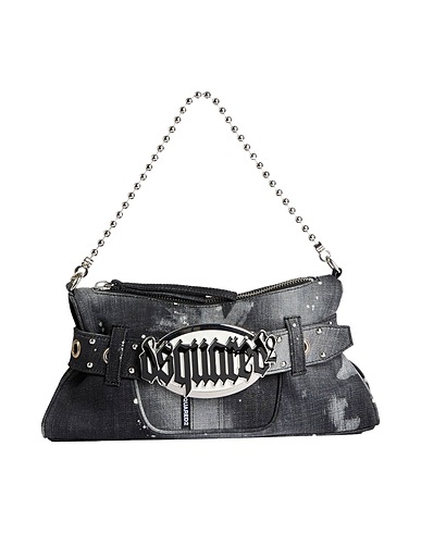 DSQUARED2 Handbag Black 100% Cotton