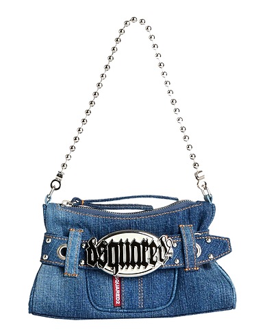 DSQUARED2 Handbag Blue 100% Cotton