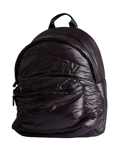 DSQUARED2 Rucksacks Black 95% Polyamide, 5% Cow leather