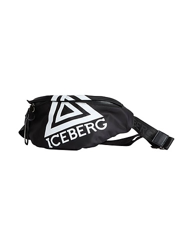 ICEBERG Belt Bags Black 100% Polyester