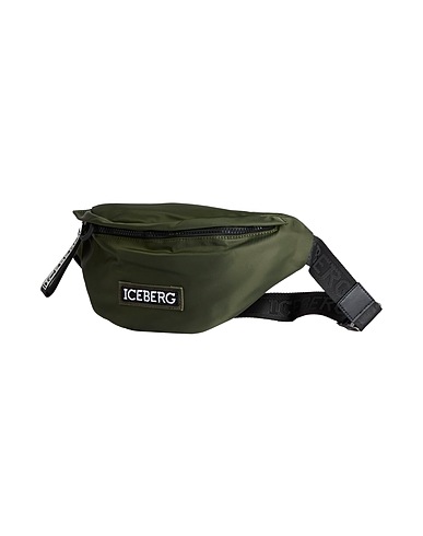 ICEBERG Belt Bags Military green 100% Polyester