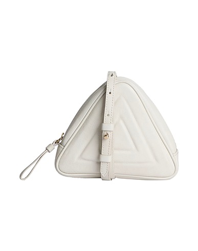 ICEBERG Across-body bag Off white 100% Calfskin
