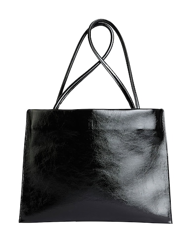 MSGM Handbag Black Leather