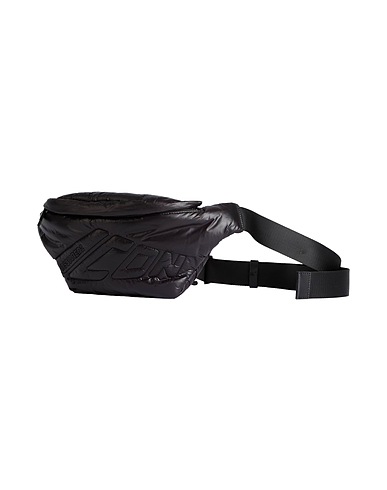 DSQUARED2 Belt Bags Black 95% Polyamide, 5% Cow leather