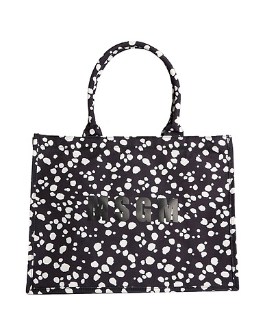 MSGM Handbag Black Textile fibers