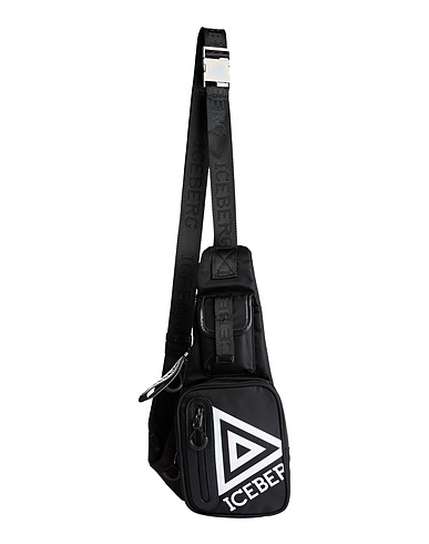 ICEBERG Backpacks Black 100% Polyester
