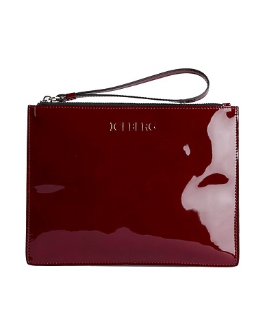 ICEBERG Borsa a mano Bordeaux 100% Pelle di vitello