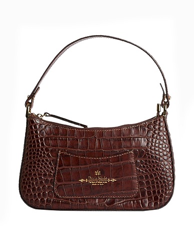 DORIS NÉRÉE Handbag Dark brown Calfskin