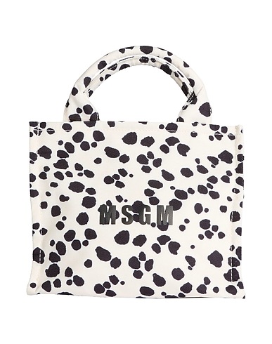 MSGM Handtasche Elfenbein 100% Polyester