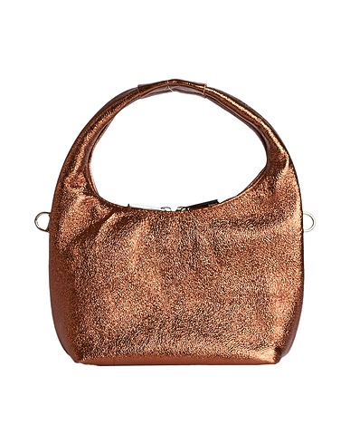 LAURA DI MAGGIO Handtasche Bronze Leder