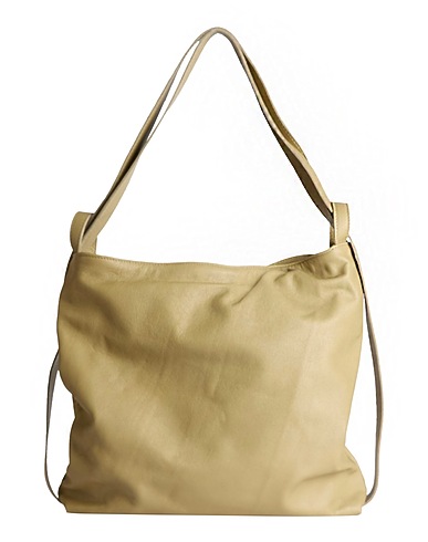 LAURA DI MAGGIO Backpacks Sage green Leather