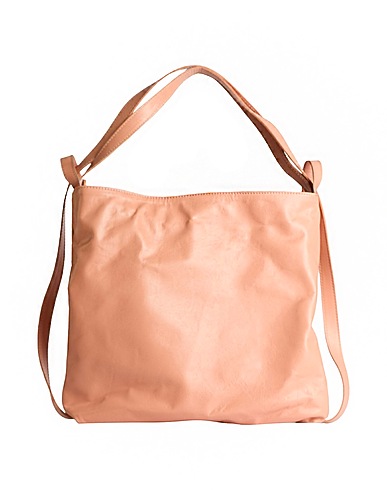 LAURA DI MAGGIO Backpacks Salmon pink Leather
