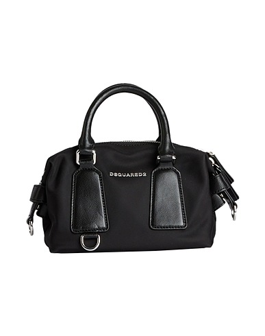 DSQUARED2 Handbag Black 80% Polyamide, 20% Sheepskin