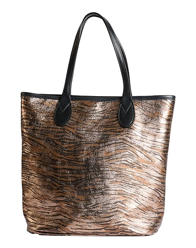 LAURA DI MAGGIO Handbag Bronze Leather