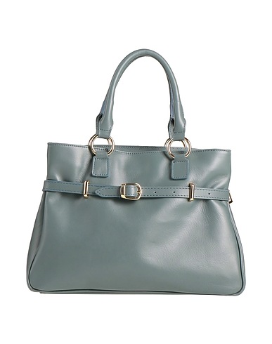 LAURA DI MAGGIO Handbag Deep teal Leather