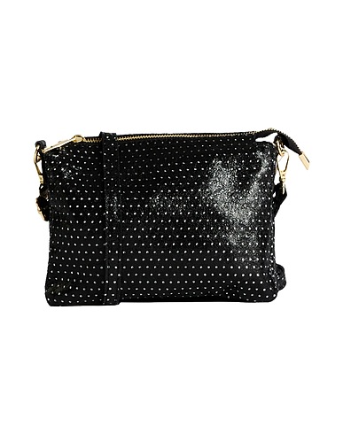 LAURA DI MAGGIO Cross-body bags Black Leather