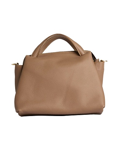 LAURA DI MAGGIO Handbag Light brown Leather