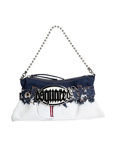DSQUARED2 Handbag Blue 100% Cotton