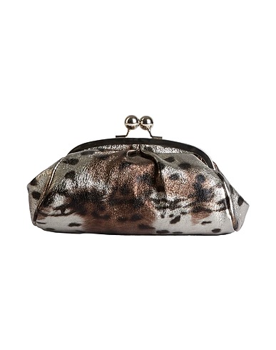 LAURA DI MAGGIO Handbag Silver Leather