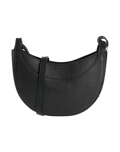 LAURA DI MAGGIO Across-body bag Black Leather