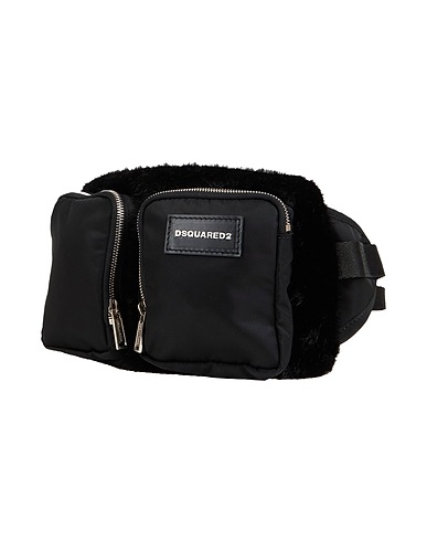 DSQUARED2 Belt Bags Black Textile fibres